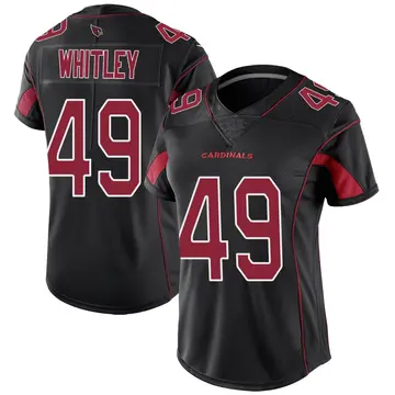 Black Women's Benton Whitley Arizona Cardinals Limited Color Rush Jersey