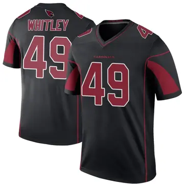 Black Youth Benton Whitley Arizona Cardinals Legend Color Rush Jersey