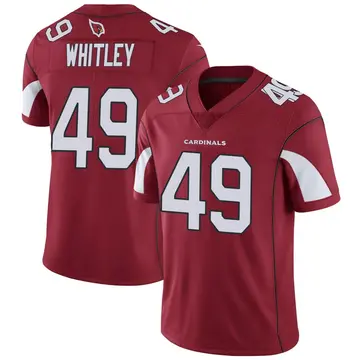 Men's Benton Whitley Arizona Cardinals Limited Cardinal Team Color Vapor Untouchable Jersey