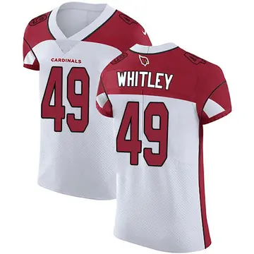 White Men's Benton Whitley Arizona Cardinals Elite Vapor Untouchable Jersey